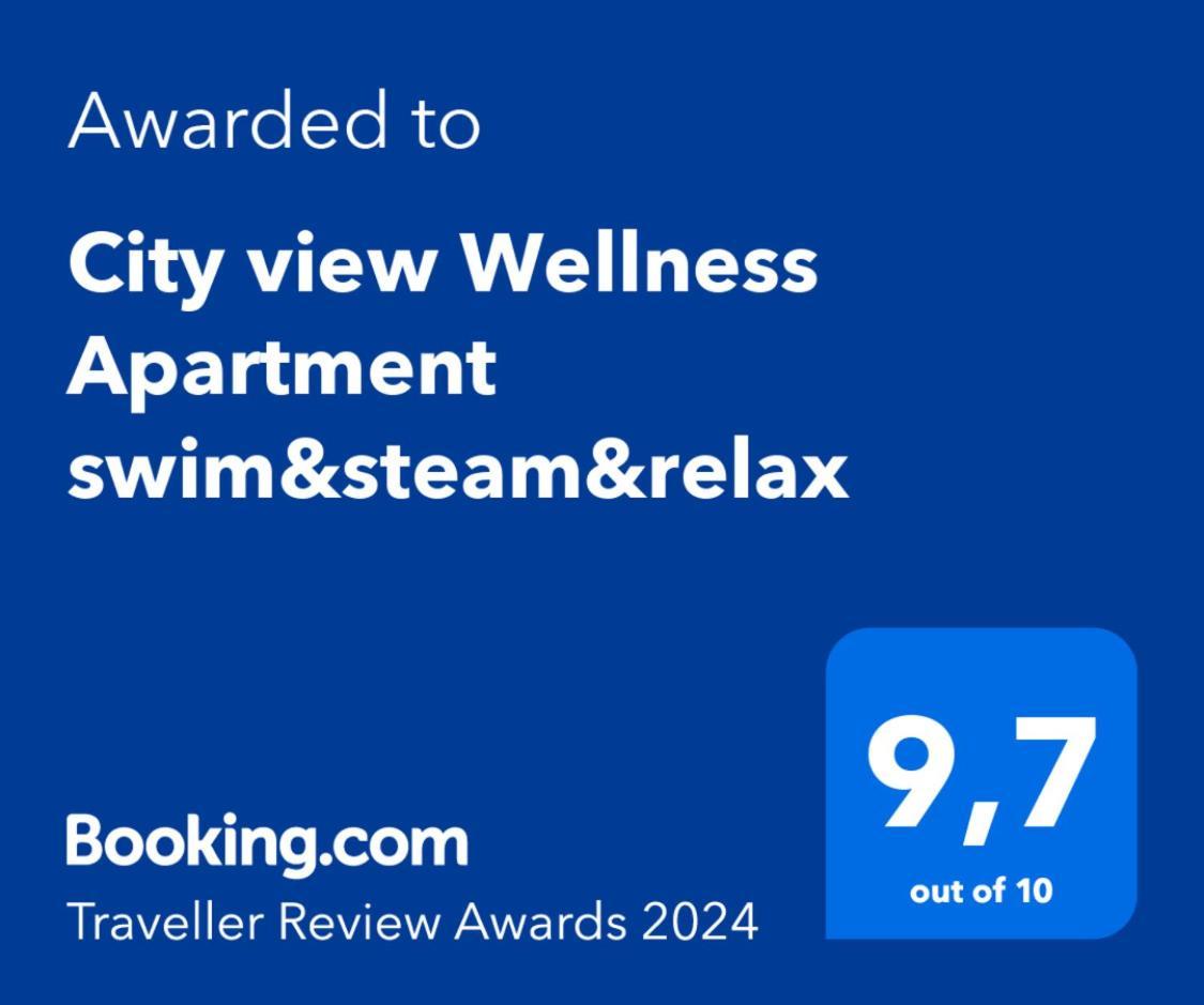 City View Wellness Apartment Swim&Steam&Relax Cracovia Esterno foto